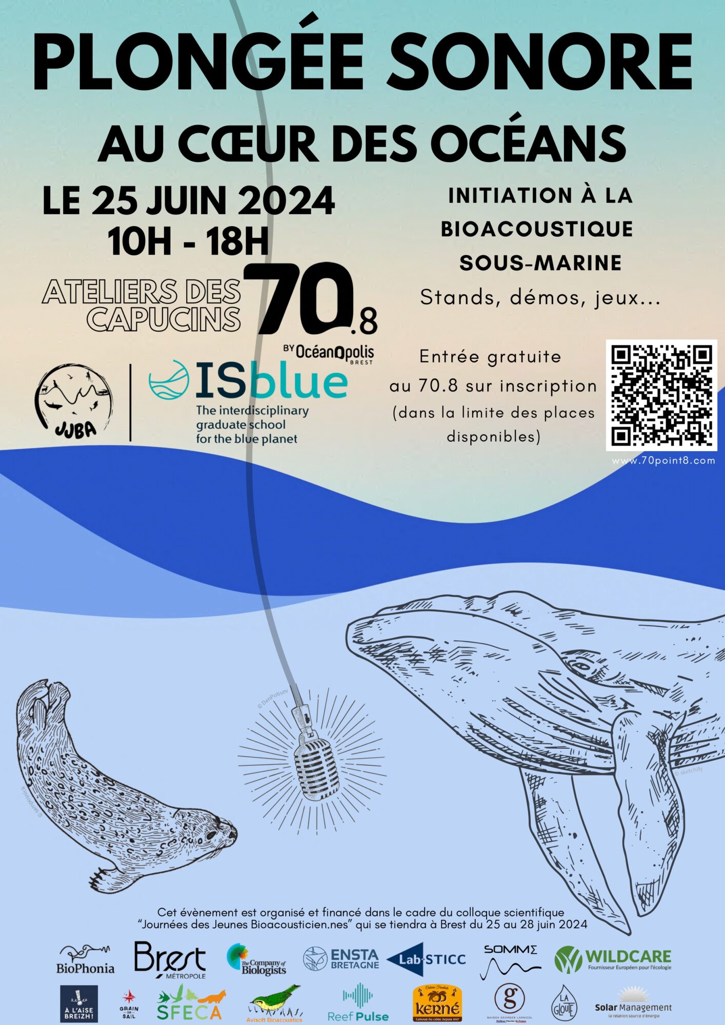 Plong茅e Sonore Au C艙ur Des Oc茅ans 茅v茅nement Grand Public Au 70 8